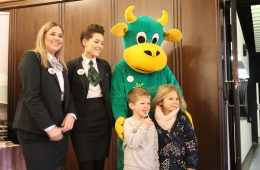 Pracownicy KM na Dniu Kolejarza w Stacji Muzeum