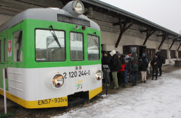 Symulator EN57 w Stacji Muzeum